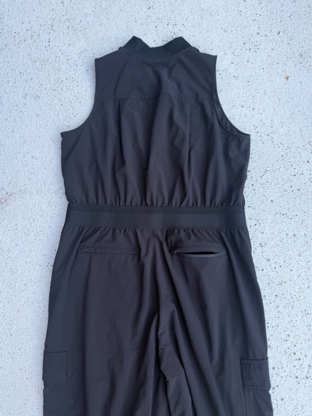 Athleta Women's Black Jumpsuit Size 16 - Picture 8 of 8